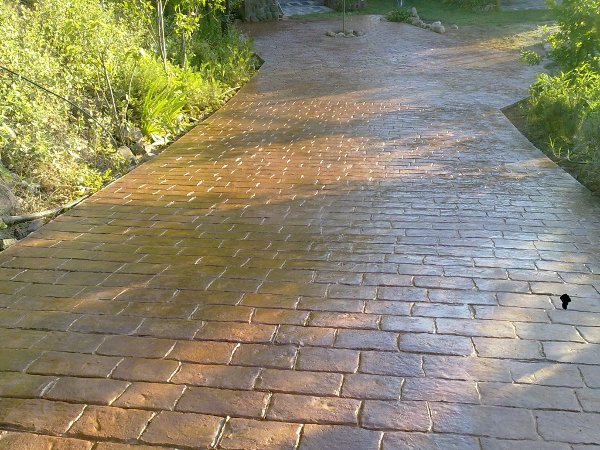 pavimento impreso jardines