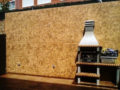 hormigon impreso vertical madrid